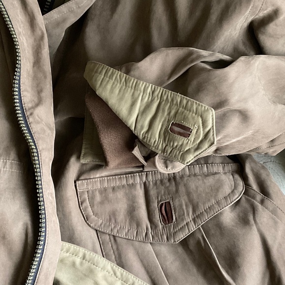 Men's Brown Trench Coat - Picture 9 of 10